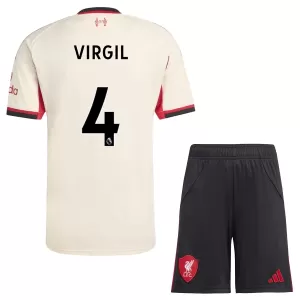 Liverpool Virgil van Dijk 4 Bortatröja Barn 2025/26