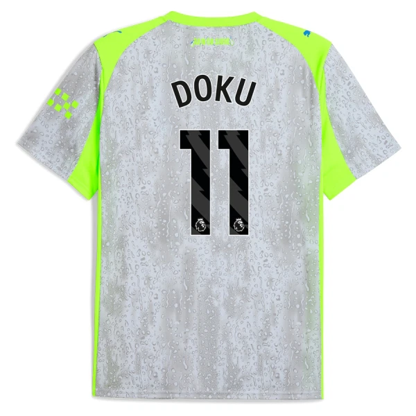 Manchester City Jérémy Doku 11 Tredjetröja 2025/26 Manchester City Jérémy Doku 11 Tredjetröja 2025/26