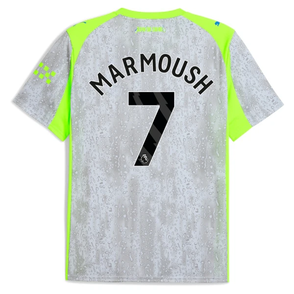 Manchester City Marmoush 7 Tredjetröja 2025/26 Manchester City Marmoush 7 Tredjetröja 2025/26
