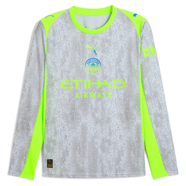 Manchester City Tredjetröja 2025/26 Långärmad Manchester City Tredjetröja 2025/26 Långärmad