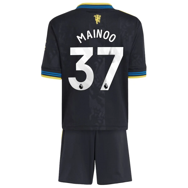 Manchester United Kobbie Mainoo 37 Tredjetröja Barn 2025/26 Manchester United Kobbie Mainoo 37 Tredjetröja Barn 2025/26