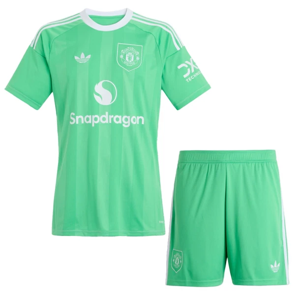 Manchester United Målvakt Tröja Barn 2025/26 Grön
