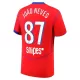 Paris Saint-Germain Joao Neves 87 Tredjetröja 2025/26 Paris Saint-Germain Joao Neves 87 Tredjetröja 2025/26