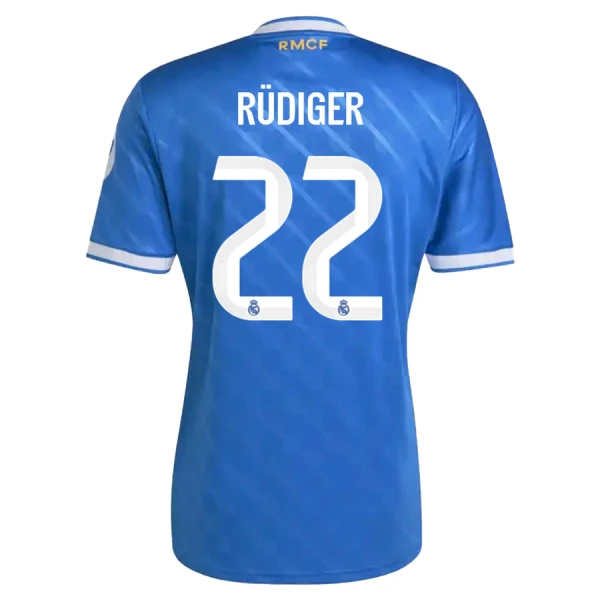 Real Madrid Antonio Rüdiger 22 Tredjetröja 2025/26 Real Madrid Antonio Rüdiger 22 Tredjetröja 2025/26
