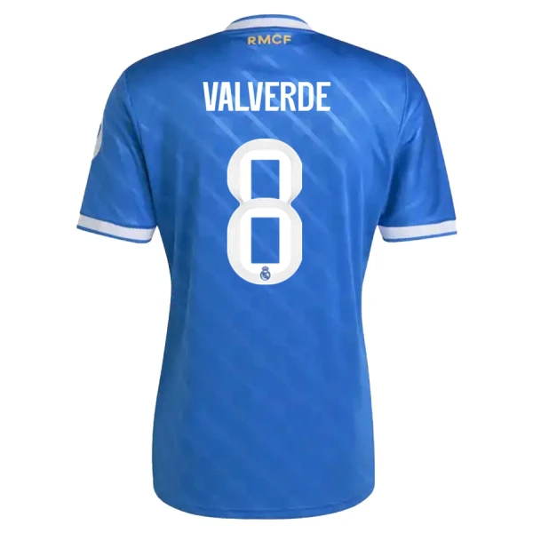 Real Madrid Federico Valverde 8 Tredjetröja 2025/26 Real Madrid Federico Valverde 8 Tredjetröja 2025/26