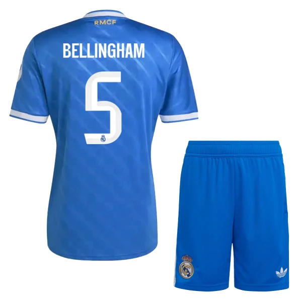 Real Madrid Jude Bellingham 5 Tredjetröja Barn 2025/26 Real Madrid Jude Bellingham 5 Tredjetröja Barn 2025/26
