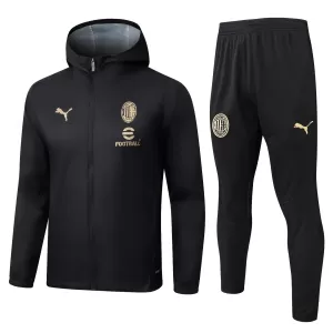 AC Milan Träningsjacka Hoodie-dräkt 2025/26 Svart