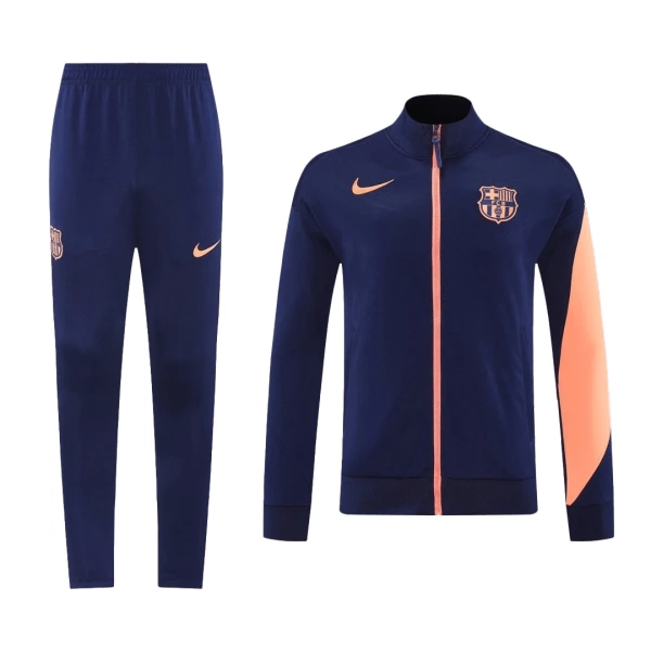 FC Barcelona Träningsjacka Kostymer 2025/26 Navy