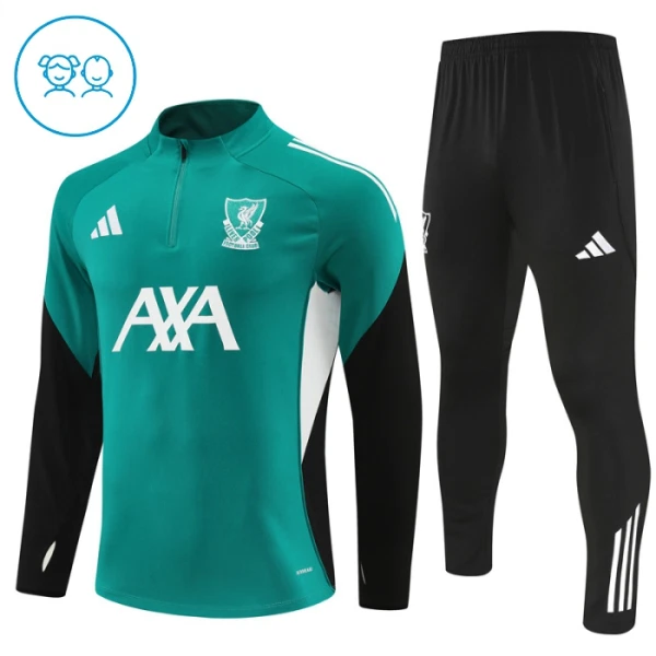 Liverpool Träningströjasats Barn 2025/26 Grön