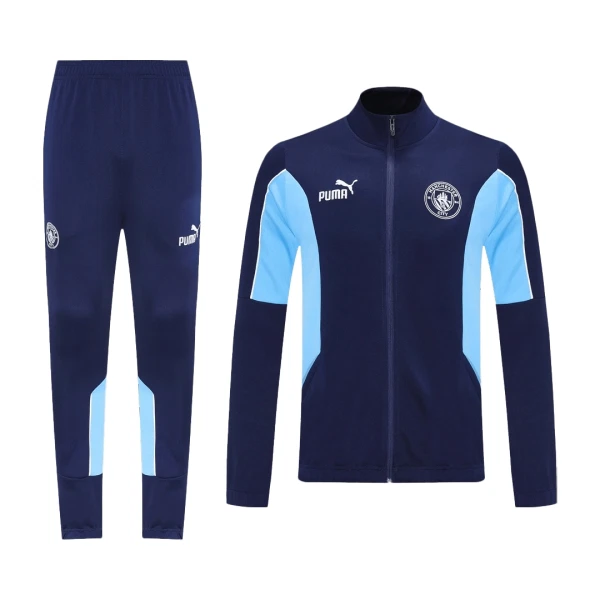 Manchester City Träningsjacka Kostymer 2025/26 Navy