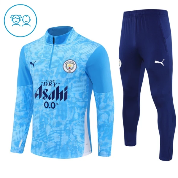 Manchester City Träningströjasats Barn 2025/26 Blå