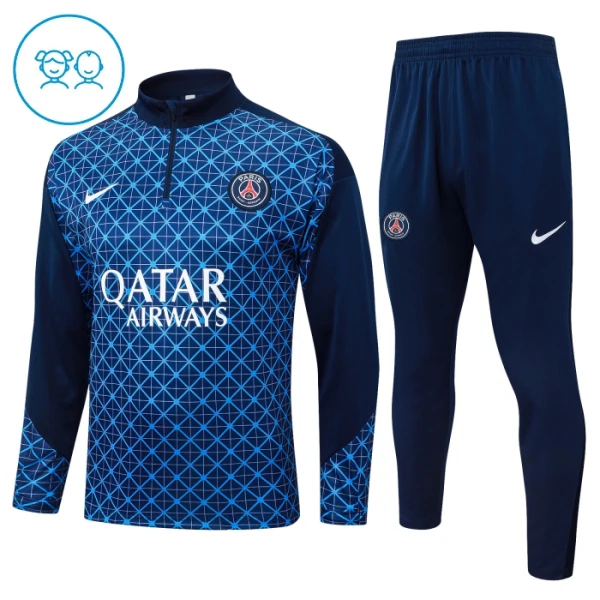 Paris Saint-Germain Träningströjasats Barn 2025/26 Blå