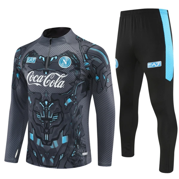 SSC Napoli Träningströjasats 2025/26 Svart