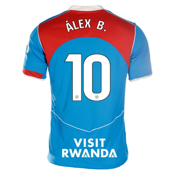 Atlético Madrid Alex B. 10 Tredjetröja 2025/26