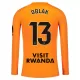 Atlético Madrid Jan Oblak 13 Målvakt Tröja 2025/26 Långärmad Orange