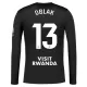 Atlético Madrid Jan Oblak 13 Målvakt Tröja 2025/26 Långärmad Svart