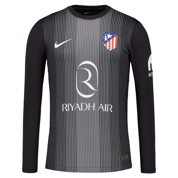 Atlético Madrid Jan Oblak 13 Målvakt Tröja 2025/26 Långärmad Svart
