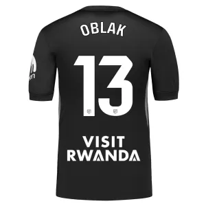 Atlético Madrid Jan Oblak 13 Målvakt Tröja 2025/26 Svart