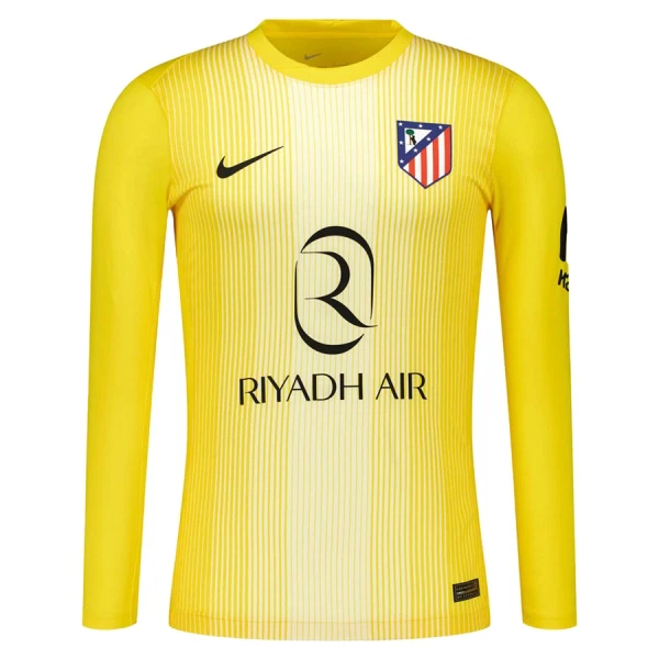 Atlético Madrid Målvakt Tröja 2025/26 Långärmad Gul