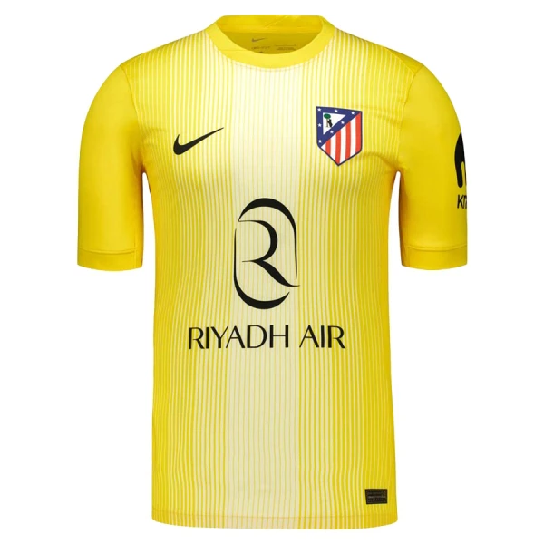 Atlético Madrid Målvakt Tröja Barn 2025/26 Gul