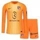 Atlético Madrid Målvakt Tröja Barn 2025/26 Långärmad Orange