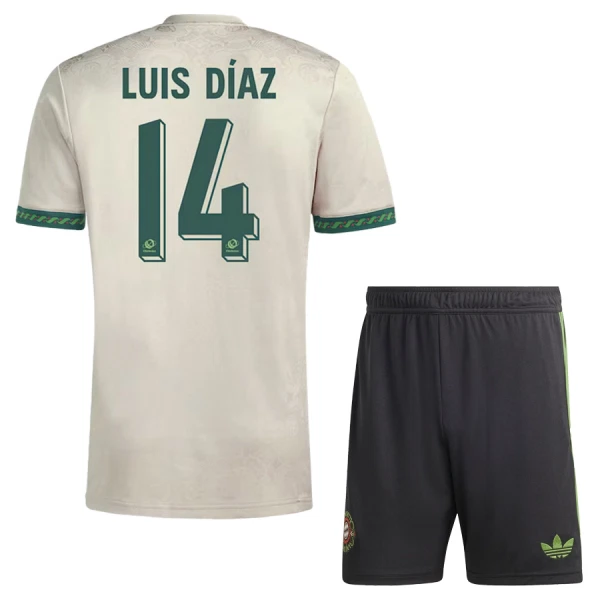 FC Bayern München Oktoberfest Luis Díaz 14 Tröja Barn 2025/26