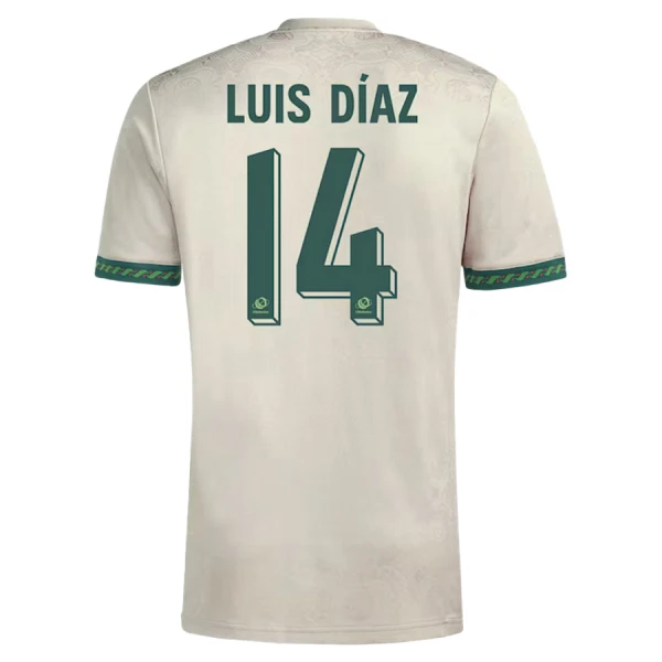 FC Bayern München Oktoberfest Luis Díaz 14 Tröja Barn 2025/26