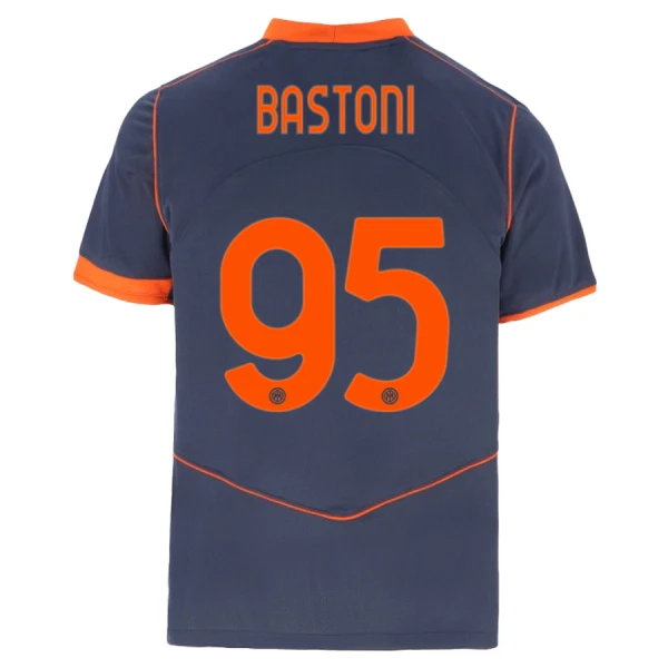 Inter Milan Bastoni 95 Tredjetröja Barn 2025/26