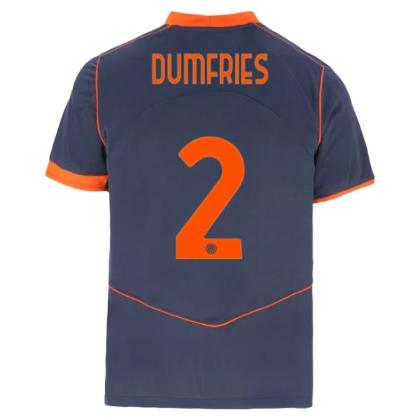 Inter Milan Dumfries 2 Tredjetröja 2025/26