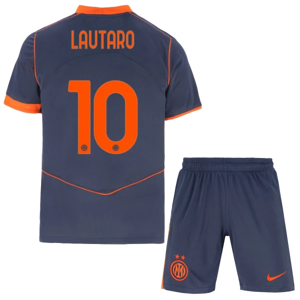 Inter Milan Lautaro Martínez 10 Tredjetröja Barn 2025/26