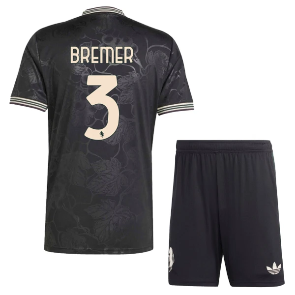 Juventus Bremer 3 Tredjetröja Barn 2025/26