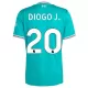 Liverpool Diogo Jota 20 Tredjetröja Barn 2025/26