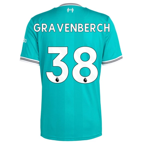 Liverpool Gravenberch 38 Tredjetröja 2025/26