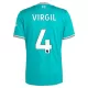 Liverpool Virgil van Dijk 4 Tredjetröja Barn 2025/26