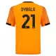 AS Roma Paulo Dybala 21 Bortatröja Barn 2025/26