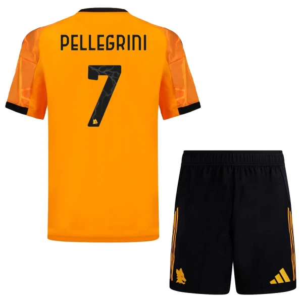 AS Roma Pellegrini 7 Bortatröja Barn 2025/26