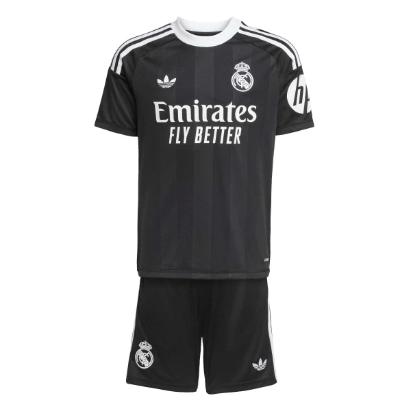 Real Madrid Målvakt Tröja Barn 2025/26 Svart