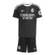 Real Madrid Målvakt Tröja Barn 2025/26 Svart