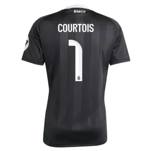 Real Madrid Thibaut Courtois 1 Målvakt Tröja 2025/26 Svart