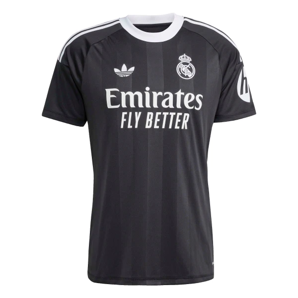 Real Madrid Thibaut Courtois 1 Målvakt Tröja 2025/26 Svart