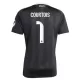 Real Madrid Thibaut Courtois 1 Målvakt Tröja Barn 2025/26 Svart