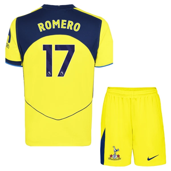 Tottenham Hotspur Cristian Romero 17 Tredjetröja Barn 2025/26