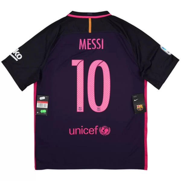 FC Barcelona Lionel Messi 10 2016-17 Bortatröja Retro