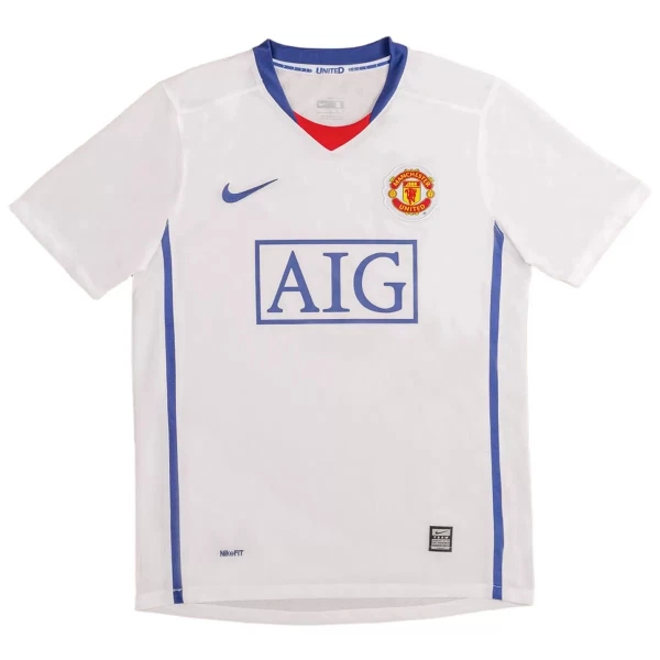 Manchester United 2008-09 Bortatröja Retro