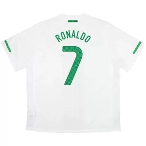 Portugal Cristiano Ronaldo 7 2010 Bortatröja Retro