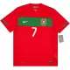Portugal Cristiano Ronaldo 7 2010 Hemmatröja Retro