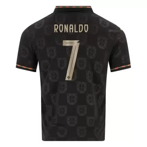 Portugal Black Panther Cristiano Ronaldo 7 Tröja 2025/26 Speciell