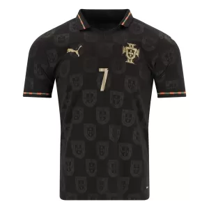Portugal Black Panther Cristiano Ronaldo 7 Tröja 2025/26 Speciell