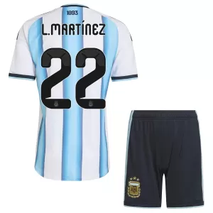 Argentina Lautaro Martínez 22 Hemmatröja Barn VM 2026