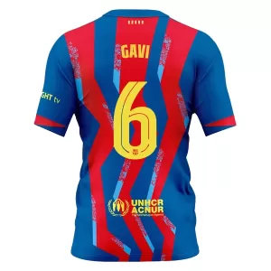 FC Barcelona Gavi 6 Fjärdetröja 2025/26